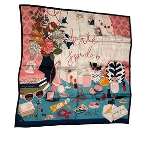 Kate Spade Silk Square Scarf
